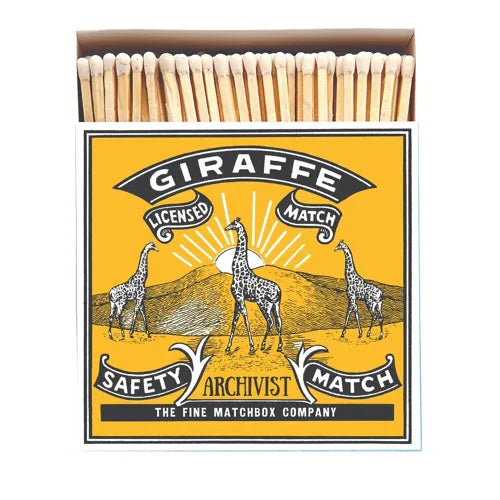 Boîte d’allumettes décorative Girafe – Archivist