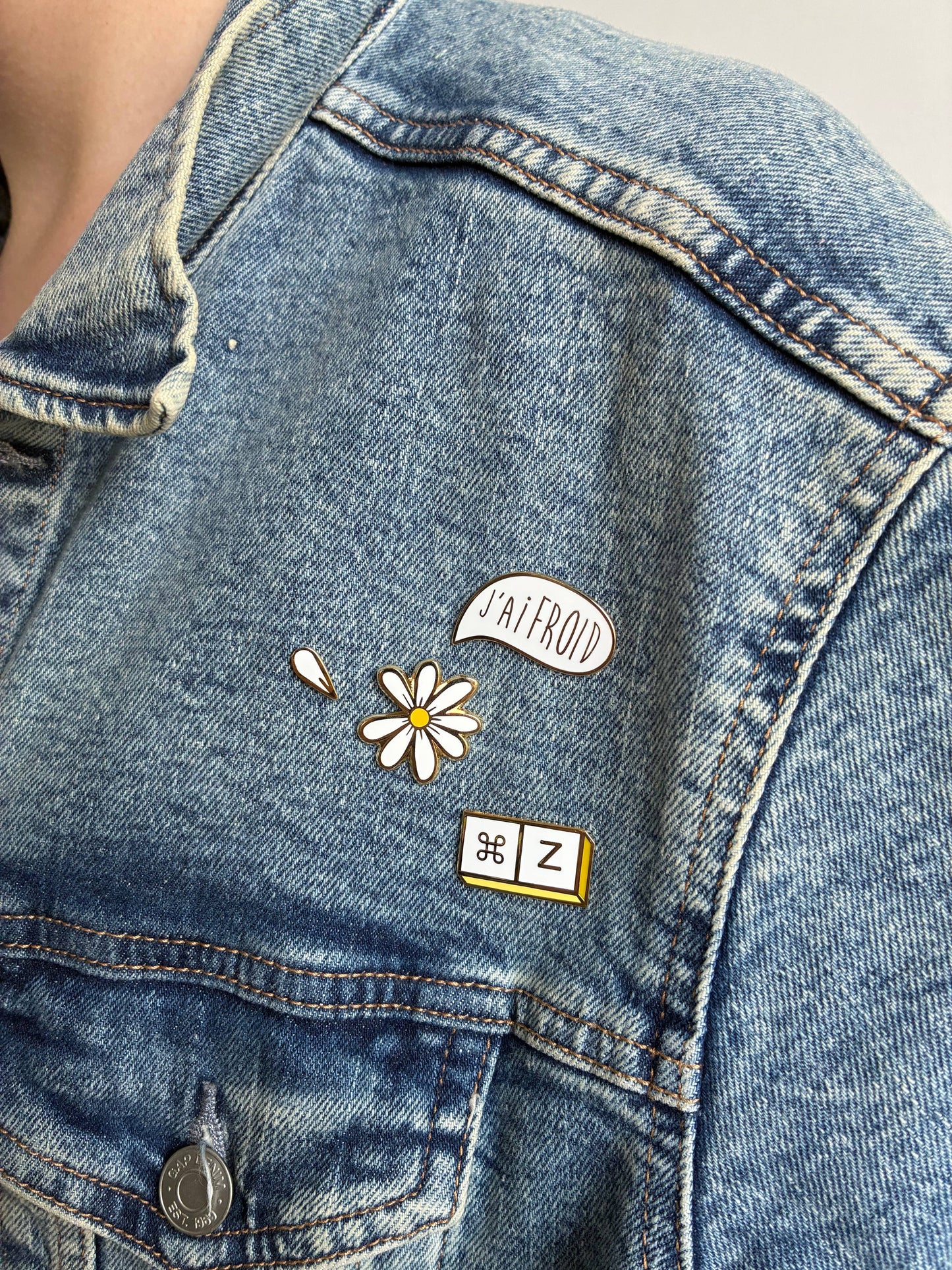 Pin’s Marguerite - À la folie