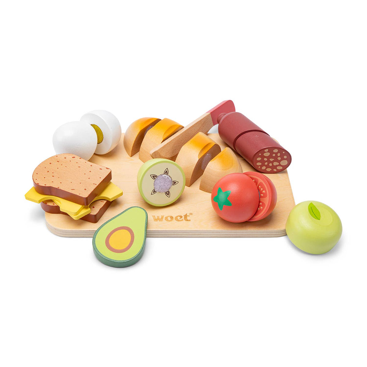 Dinette en bois à découper – Petit-déjeuner Woet - BobibeloDinette en bois à découper – Petit-déjeuner Woet – Petit vintage – Bobibelo