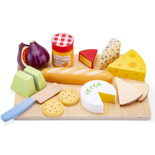 Plateau de fromages en bois pour enfant – Woet - BobibeloPlateau de fromages en bois pour enfant – Woet – vintage – Bobibelo