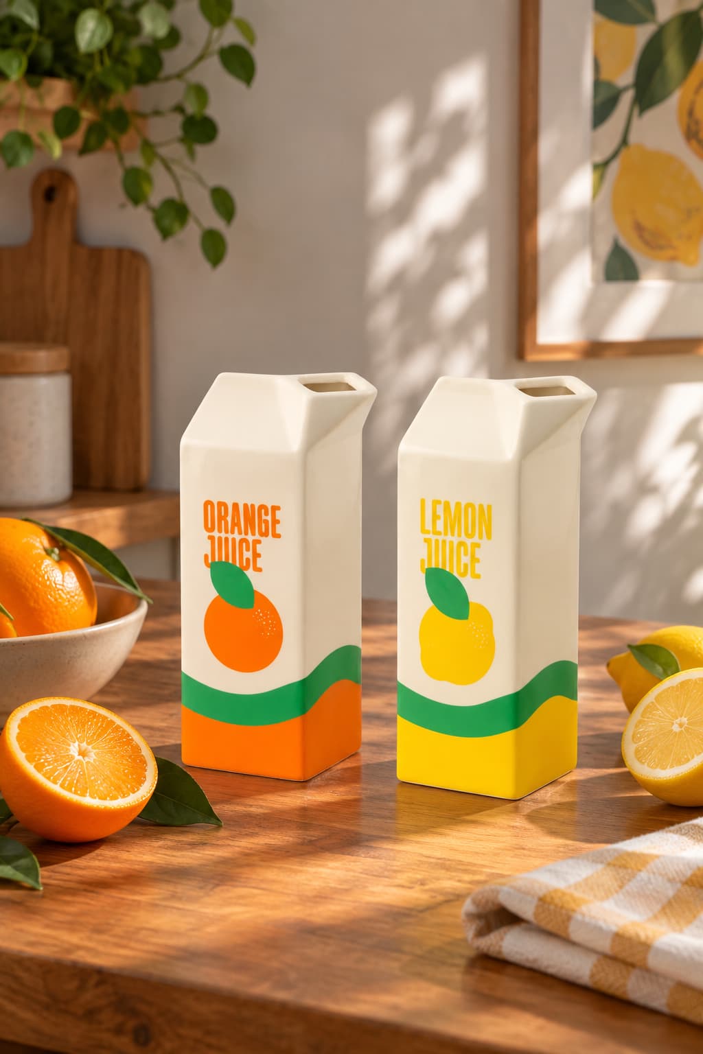 Vase Jus de Citron en céramique – Fluid Market - BobibeloVase Jus de Citron en céramique – Fluid Market – OD vintage – Bobibelo