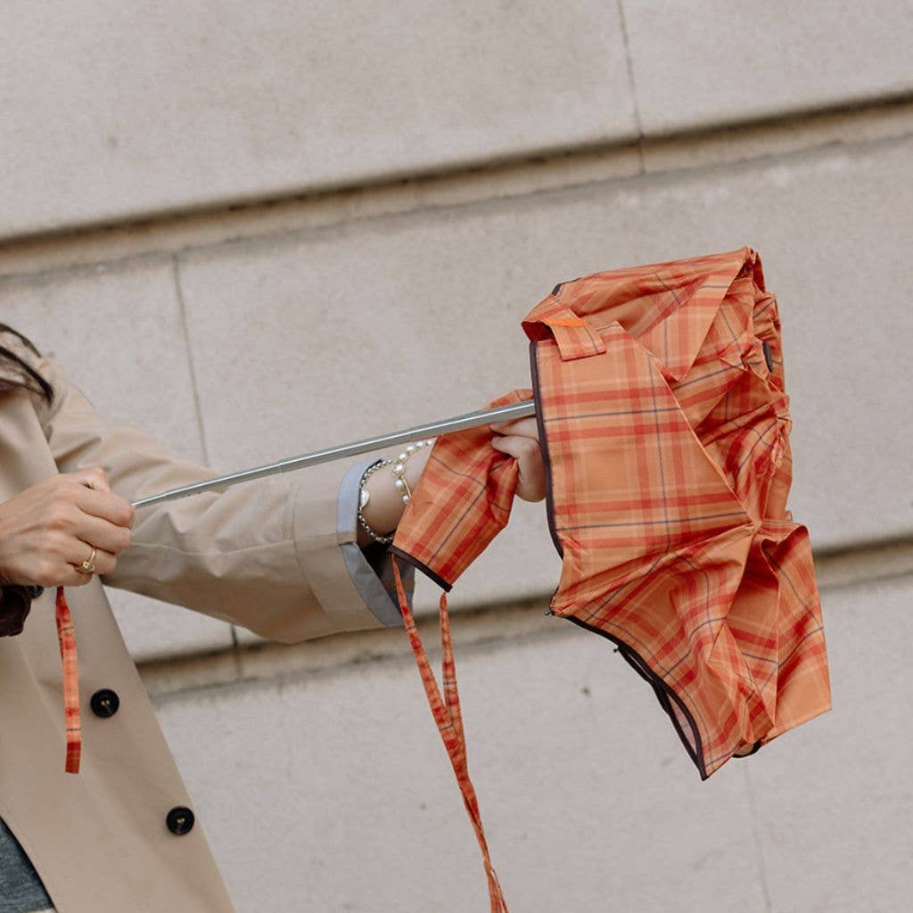 Mini parapluie pliable avec housse et bandoulière – UPF50+