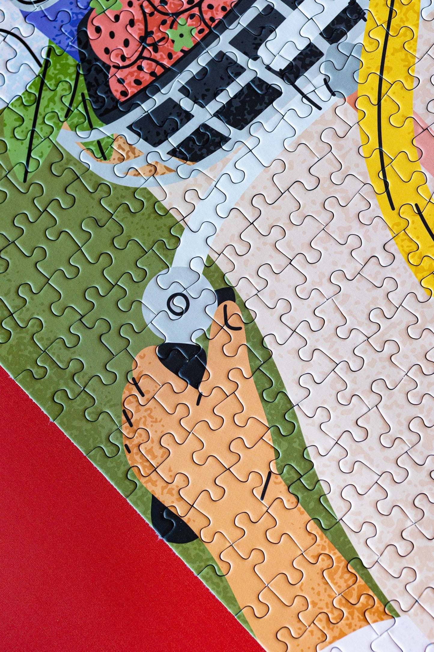 Puzzle 500 pièces À bicyclette Maison Joliette