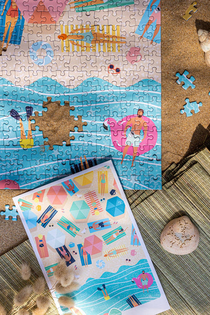 Puzzle 500 pièces – Chill & Plouf – Maison Joliette