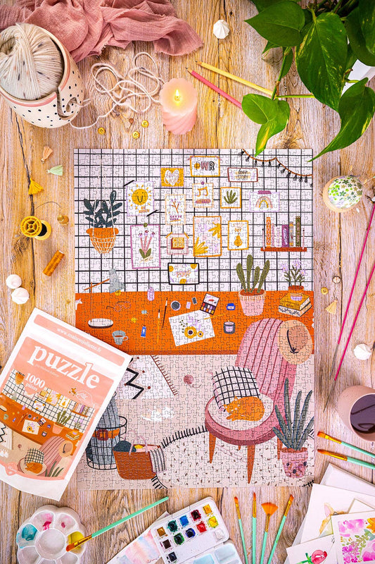 Puzzle 1000 pièces L'atelier Maison Joliette