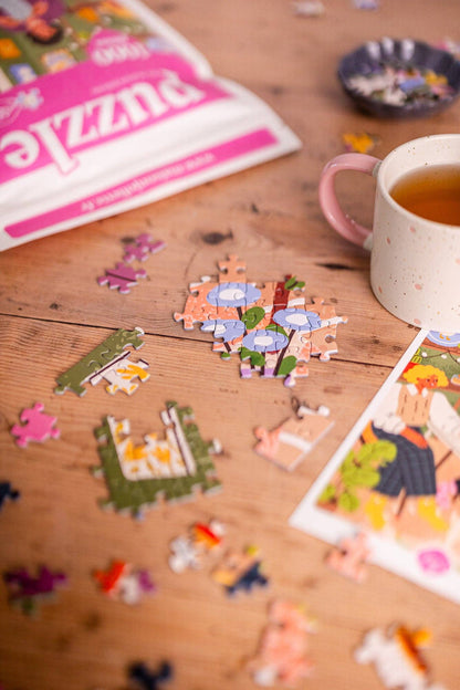 Puzzle 1000 pièces Les copines Maison Joliette