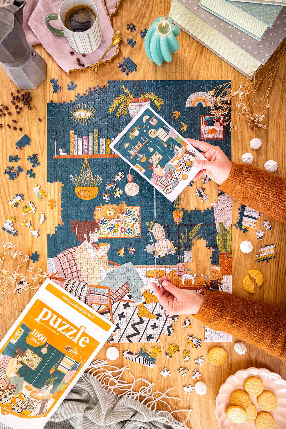Puzzle 1000 pièces Cosy Maison Joliette