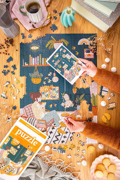Puzzle 1000 pièces Cosy Maison Joliette