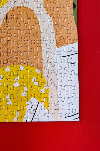 Puzzle 500 pièces À bicyclette Maison Joliette