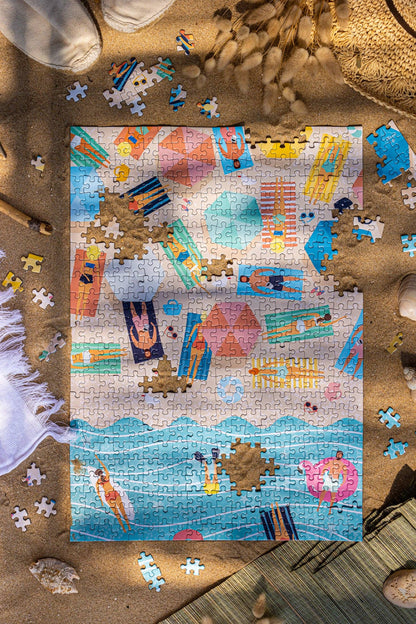Puzzle 500 pièces – Chill & Plouf – Maison Joliette