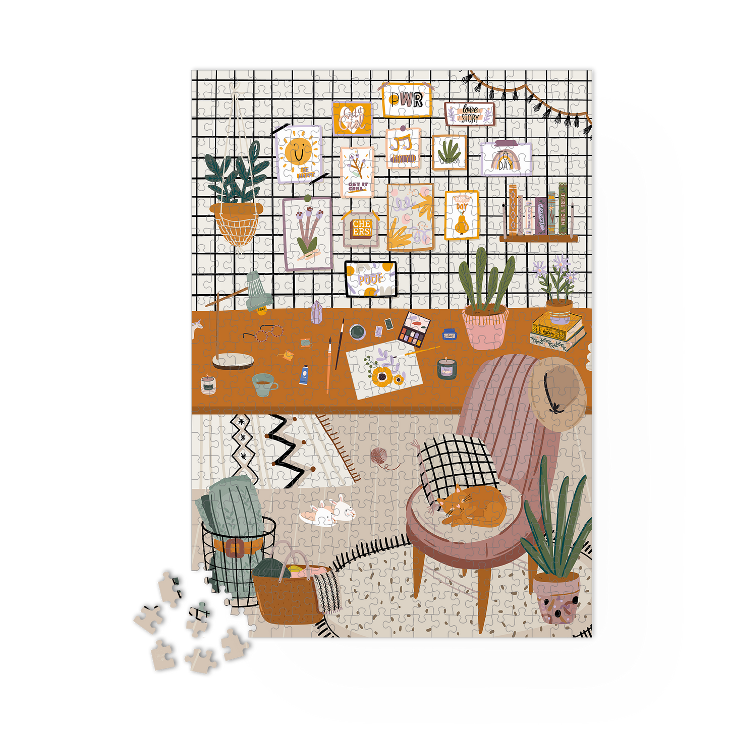 Puzzle 1000 pièces L'atelier Maison Joliette