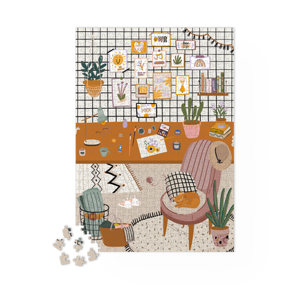 Puzzle 1000 pièces L'atelier Maison Joliette