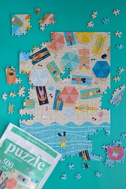 Puzzle 500 pièces – Chill & Plouf – Maison Joliette