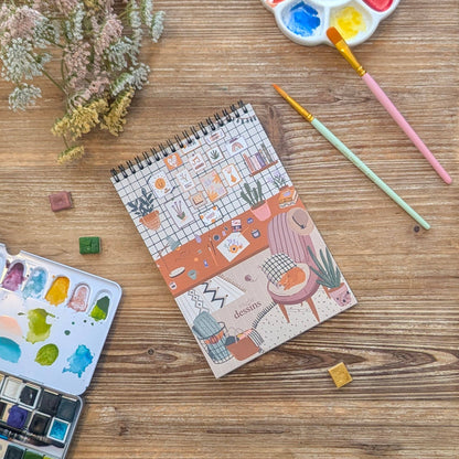 Carnet de dessin - L'atelier - Maison Joliette