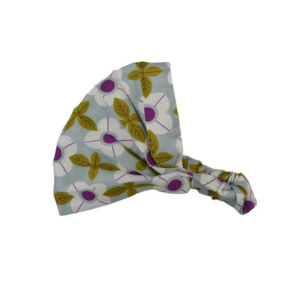 Bandeau fichu cheveux femme en coton – Large et élastique