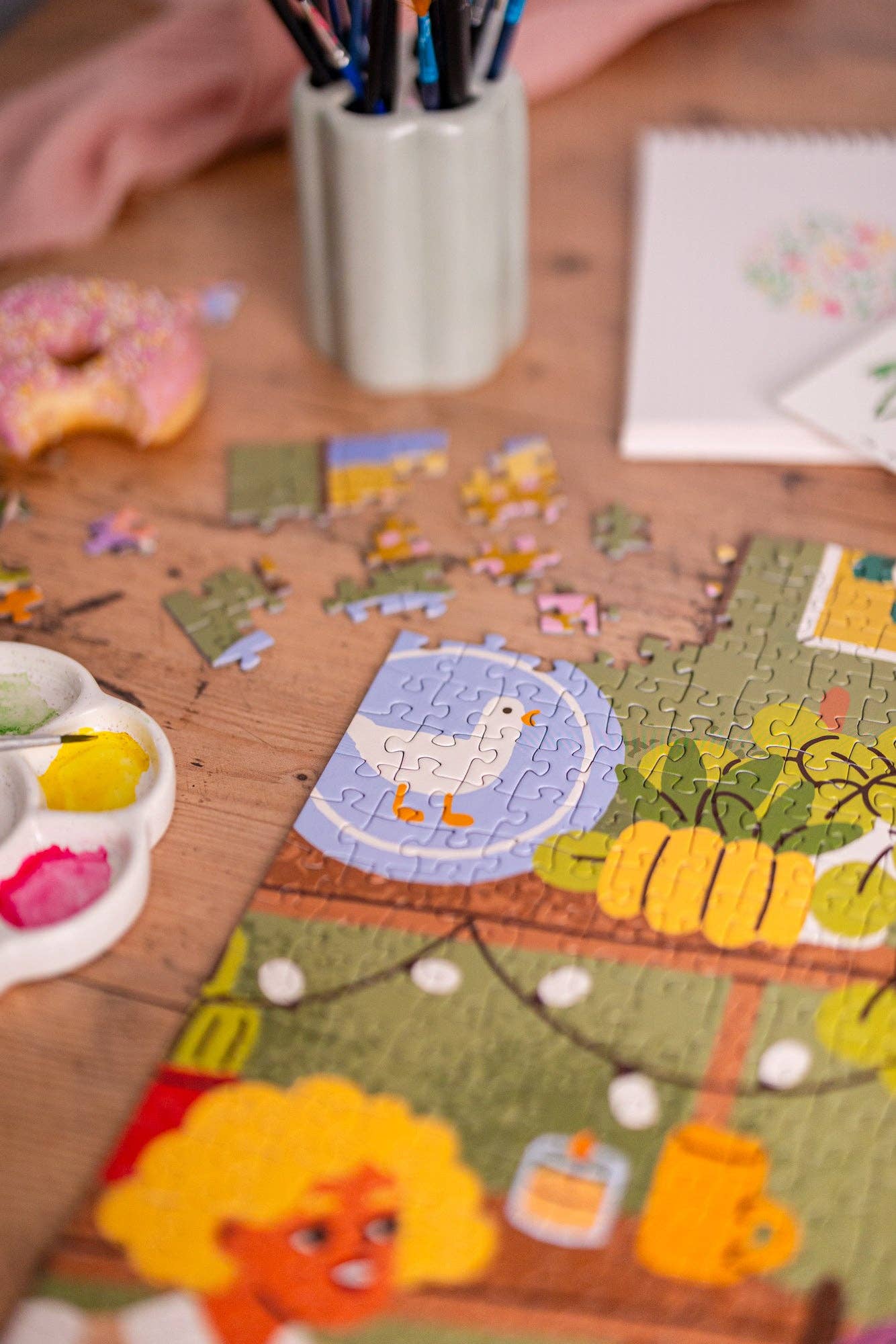 Puzzle 1000 pièces Les copines Maison Joliette