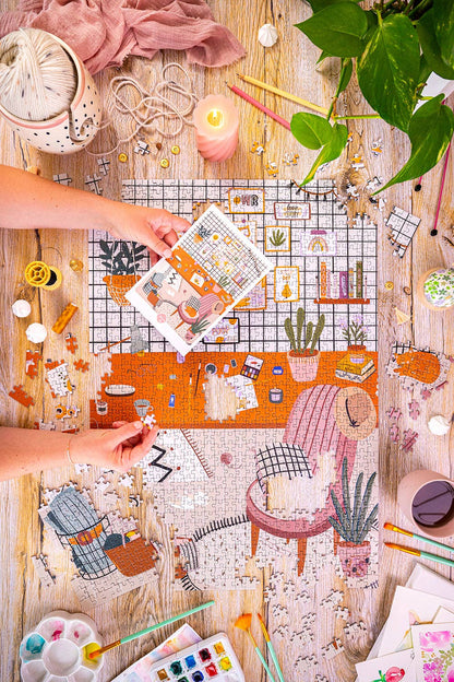Puzzle 1000 pièces L'atelier Maison Joliette