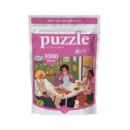 Puzzle 1000 pièces Les copines Maison Joliette