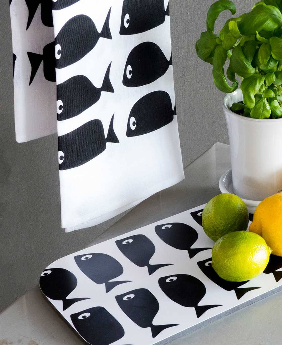 Torchon de cuisine Whale 