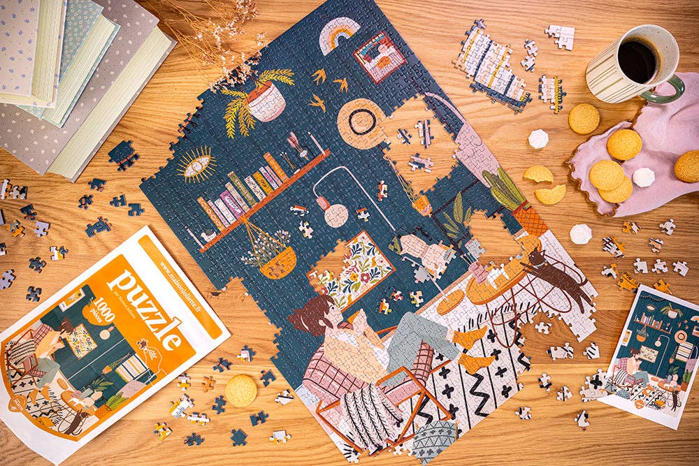 Puzzle 1000 pièces Cosy Maison Joliette