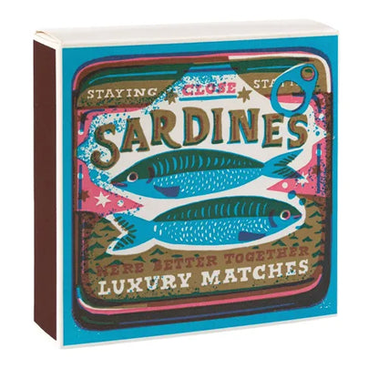 Boîte d’allumettes décorative Sardines – Archivist