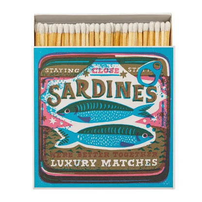 Boîte d’allumettes décorative Sardines – Archivist