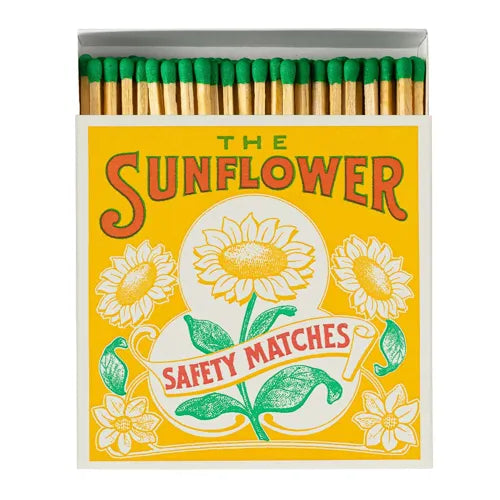 Boîte d’allumettes décorative Tournesol – Archivist