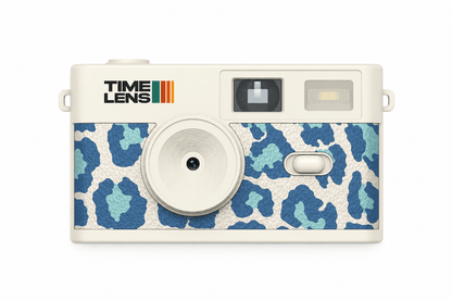 Appareil photo numérique rétro TimeLens® motifs léopard leu