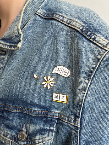 Pin’s Marguerite - À la folie