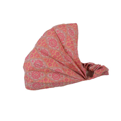 Bandeau fichu cheveux femme en coton – Large et élastique