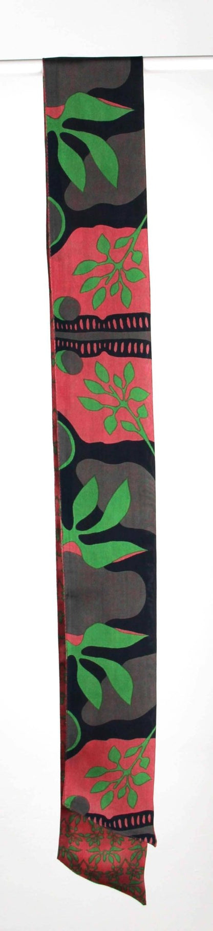 Bandeau Ivy Vert 100% soie - Les belles vagabondes - bobibeloBandeau Ivy Vert 100% soie - Les belles vagabondes – SA vintage – bobibelo