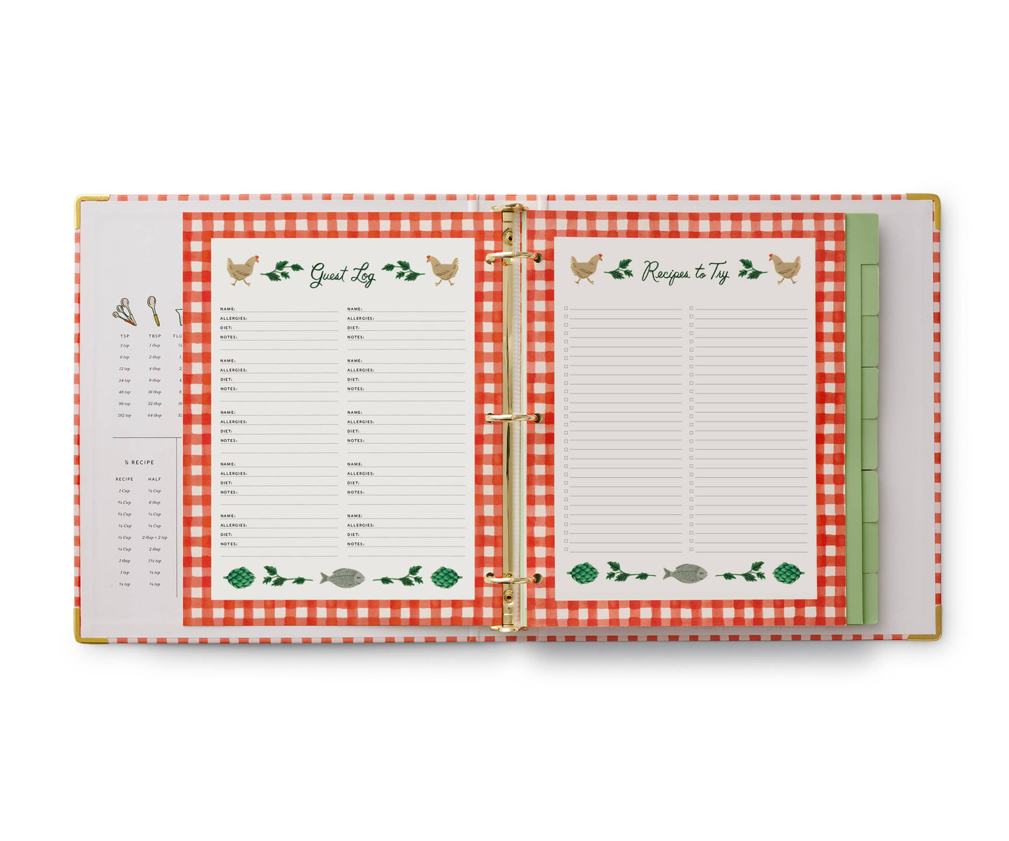 Classeur de recettes Cherry Farm – Rifle Paper Co.