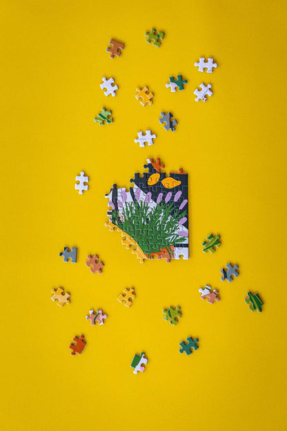 Puzzle 1000 pièces Un dimanche à la campagne Maison Joliette
