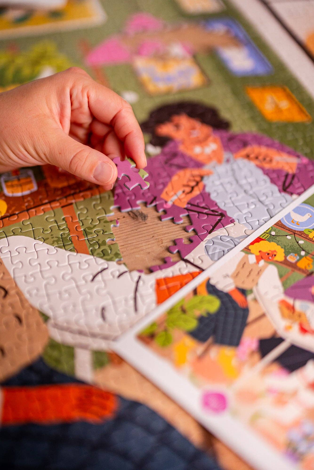 Puzzle 1000 pièces Les copines Maison Joliette