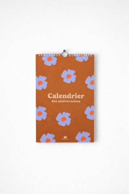 Calendrier perpétuel mural illustré - bobibeloCalendrier perpétuel mural illustré – SA vintage – bobibelo