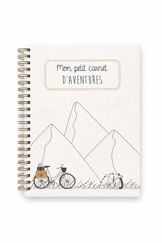 Carnet d’aventures A5 illustré – Cahier créatif et inspirant - bobibeloCarnet d’aventures A5 illustré – Cahier créatif et inspirant – PAPETERIE vintage – bobibelo