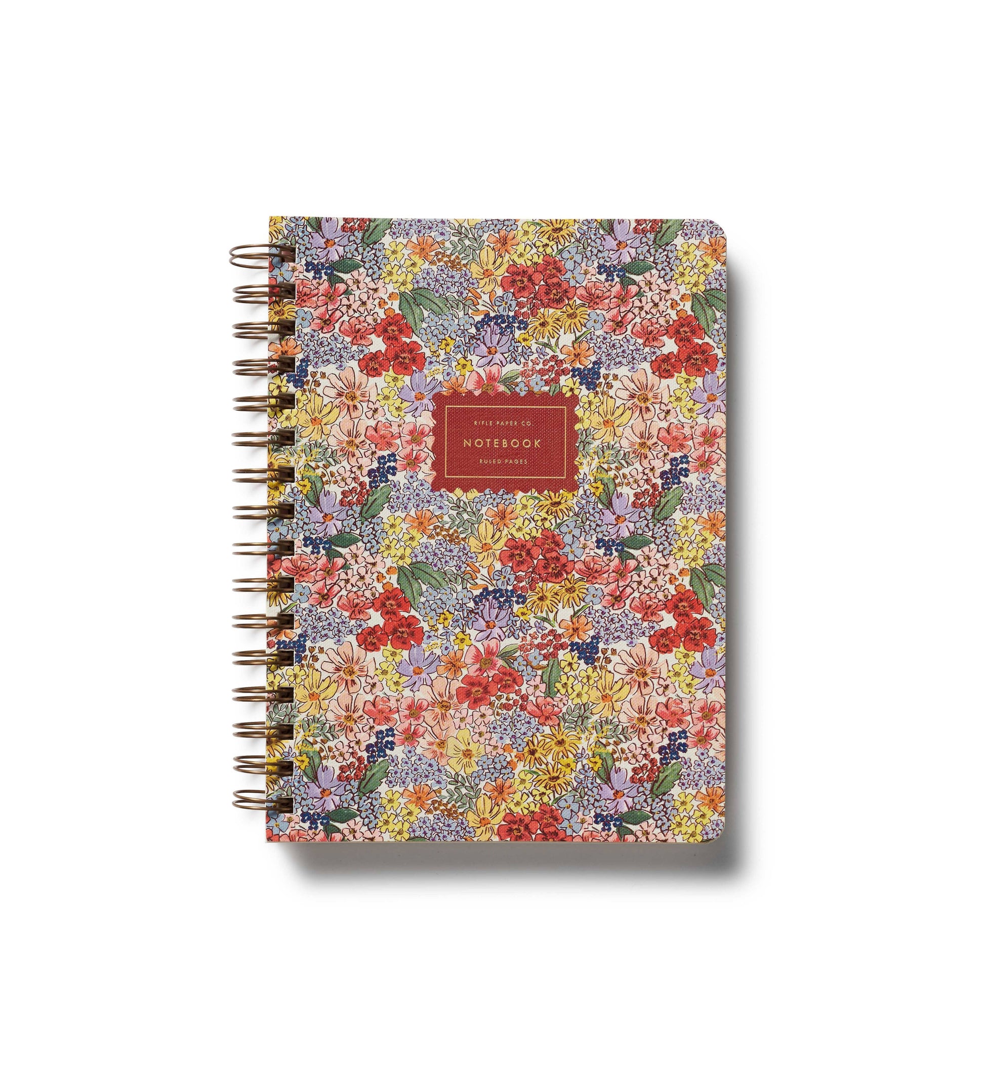 Carnet à spirale Mimi Rifle Paper Co à motif floral rétro