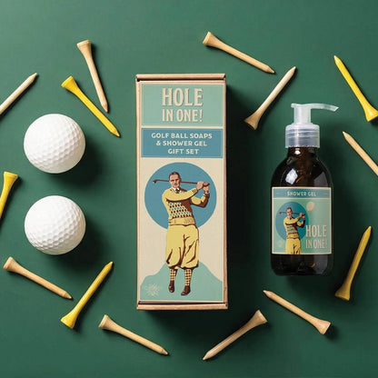 Coffret Cadeau Golf – Gel Douche & 2 Savons Balles de Golf | Sting in the Tail - bobibeloCoffret Cadeau Golf – Gel Douche & 2 Savons Balles de Golf | Sting in the Tail – OD vintage – bobibelo