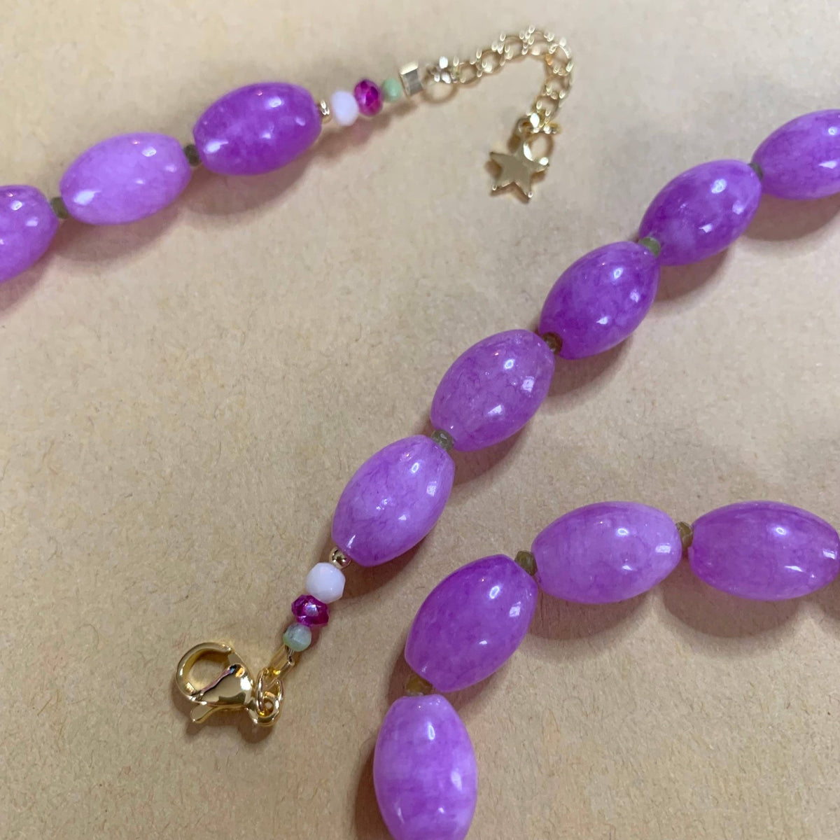 Collier Noée - Lilas - Agathe & Coco - bobibeloCollier Noée - Lilas - Agathe & Coco – 