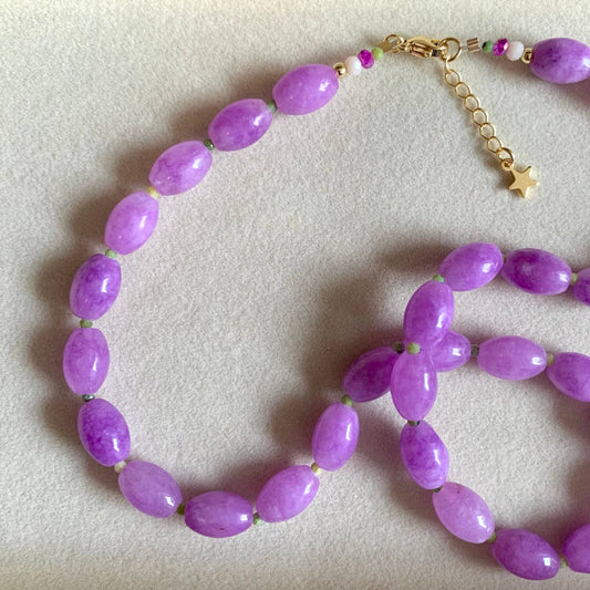 Collier Noée - Lilas - Agathe & Coco - 