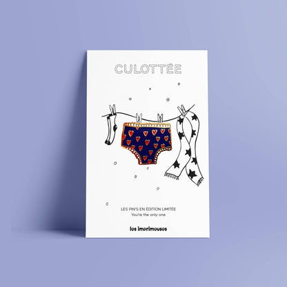 Pin’s Culottée - L’accessoire qui ose