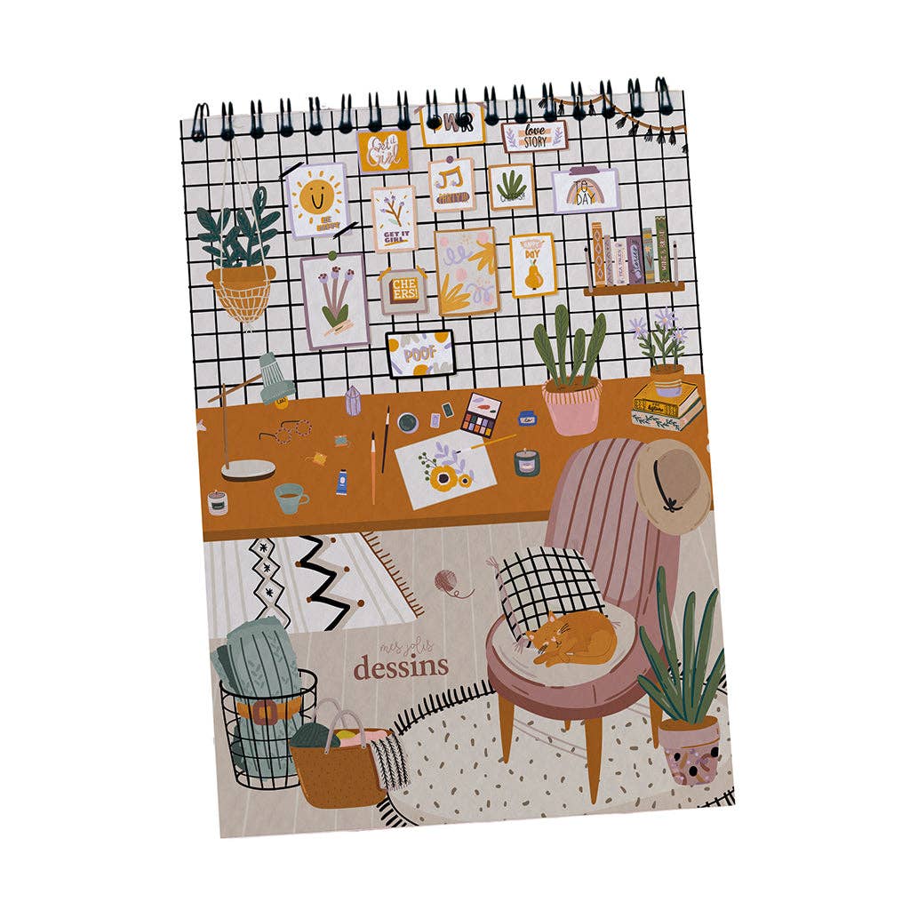 Carnet de dessin - L'atelier - Maison Joliette