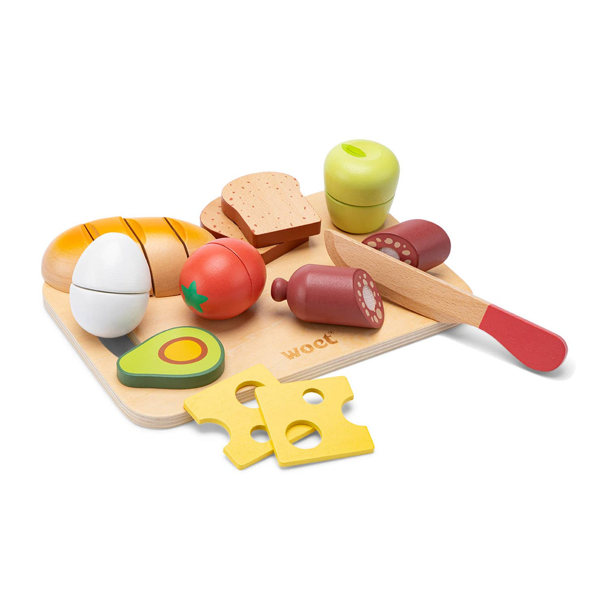 Dinette en bois à découper – Petit-déjeuner Woet - BobibeloDinette en bois à découper – Petit-déjeuner Woet – Petit vintage – Bobibelo
