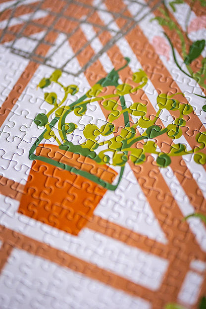 Puzzle 1000 pièces Un dimanche à la campagne Maison Joliette