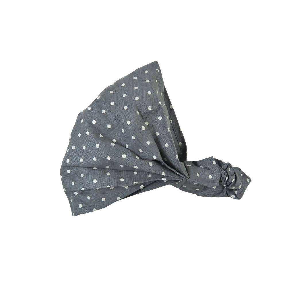 Bandeau fichu cheveux femme en coton – Large et élastique