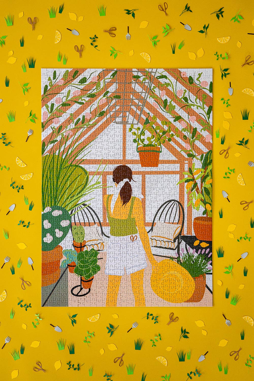 Puzzle 1000 pièces Un dimanche à la campagne Maison Joliette