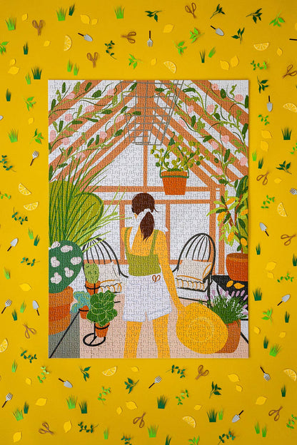Puzzle 1000 pièces Un dimanche à la campagne Maison Joliette