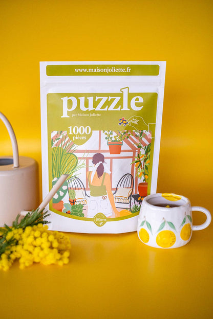 Puzzle 1000 pièces Un dimanche à la campagne Maison Joliette