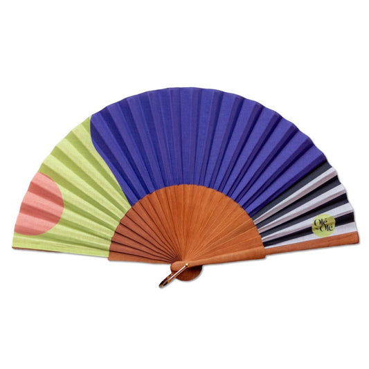 Éventail Indigo - bobibeloÉventail Indigo – SA vintage – bobibelo