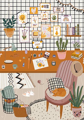 Puzzle 1000 pièces L'atelier Maison Joliette